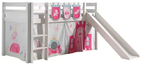 PINO PAT SEMI-INALT cu slide, perdea și 3 buzunare Princess.