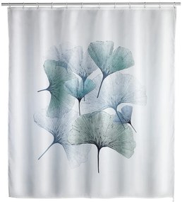 Perdea de baie lavabilă Wenko Ginkgo, 180 x 200 cm