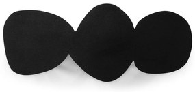 Cuier de perete negru din metal 35 cm Tumulo – Spinder Design