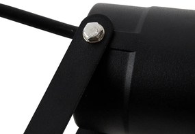 Spot inteligent industrial cu vârf negru cu WiFi GU10 IP65 - Basic