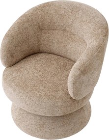 Scaun pivotant design elegant LUX Liberty, Lyssa sand
