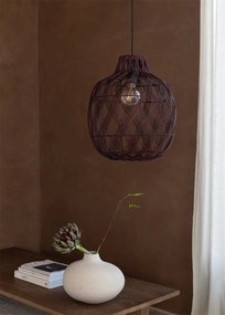 Lustra/Pendul Eco, Bambus, Mendoza visiniu, L