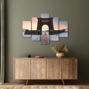 Tablou cu poarta, Yellowstone (150x105 cm)