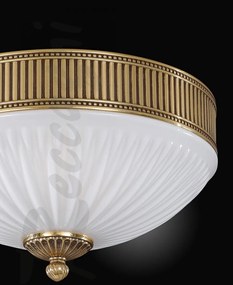 Plafoniera clasica din alama design italian 9350