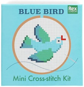 Set creativ Cross-stitch Kit Blue Bird – Rex London