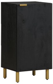 vidaXL Dulap, negru, 40x33x75 cm, lemn prelucrat