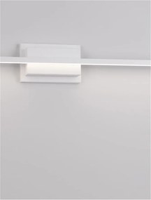 Aplica LED pentru oglinda / tablou AZURE alba L-120,5cm