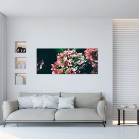 Tablou - Hortensie (120x50 cm)