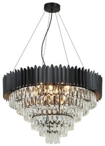 Brilagi - Lustră suspendată pe cablu CARLOS 11xE14/40W/230V Ø 80 cm