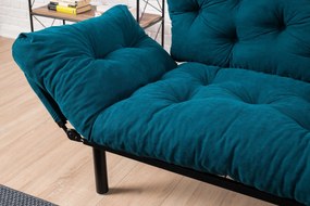 Canapea extensibila cu 2 Locuri Mocca, 155 x 85 x 73 cm