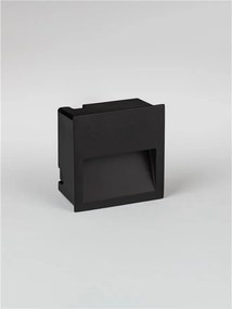 Spot incastrabil exterior IP65, LED CCT Til negru