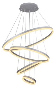 Lustră LED dimabilă pe cablu LED/165W/230V 3000-6500K + telecomandă