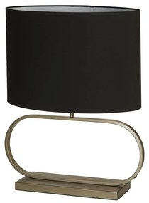 Veioza/Lampa de masa decorativa Sleek bronz/negru