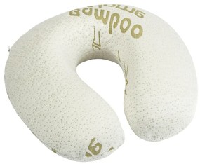 4Home Perniţă pentru călătorii din spumă cu  memorie Bamboo, 32 x 20 cm