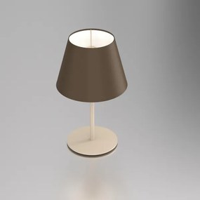 Lampă de masă ARDEN 1xE27/15W/230V bej/maro