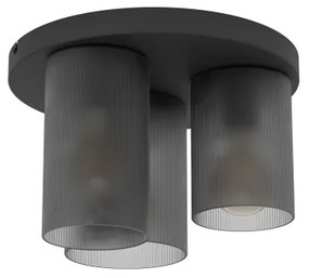 Lustră pe cablu Eglo 901161 COLOMERA 3xE27/40W/230V gri