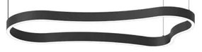 Lustră LED pe cablu Ideal Lux WAVES LED/37W/230V CRI 90 negru