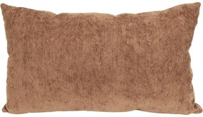 Perna Chenille Warm Brown, 30 x 50 cm