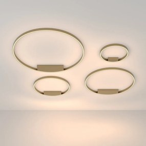 Plafoniera LED design modern Rim alama 60cm, 3000K