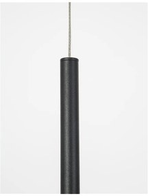 Pendul LED design liniar ELETTRA negru