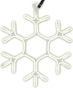Lumina fulgilor de zăpadă 40 x 35 cm, 360 LED, alb rece