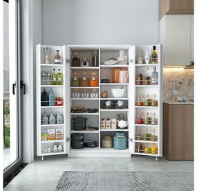 Dulap bucătărie alimente Passek (alb). 1107692