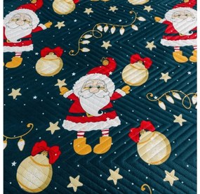 Cuvertura de pat SANTA, albastru Dimensiune: 200 x 220 cm