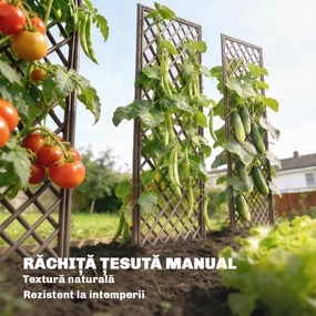 Outsunny arcade pentru trandafiri, pergole robuste pentru nunți, flori cățărătoare | Aosom Romania