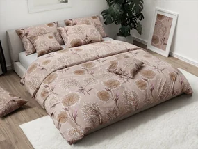 Lenjerie de pat din bumbac PAMPELINO bej Dimensiune lenjerie de pat: 70 x 90 cm | 140 x 200 cm