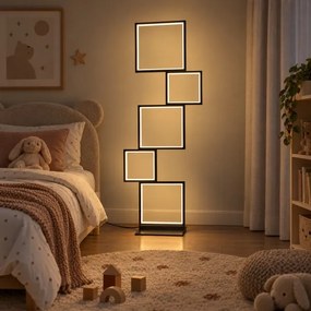 BRILAGI - Lampă de podea LED SHIFT LED/36W/230V 4000K 123 cm neagră