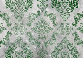 Fototapet - Motiv verde - beton (254x184 cm)