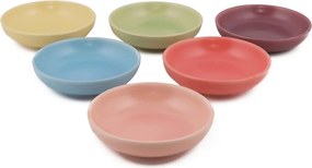 Set 6 boluri 275KRM1596, multicolor, ceramica, 13 cm
