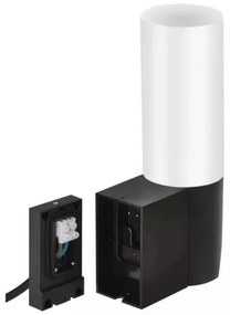 Cameră LED inteligentă de exterior cu sursă de lumină GoSmart LED/12W/230V IP65 Wi-Fi Tuya negru