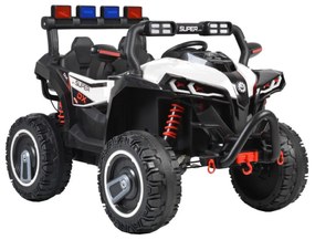 Masinuta Electrica cu acumulator pentru copii NOVOKIDS™ Super Beasty Buggy UTV , 2 locuri, Cu faruri luminoase, Telecomanda, 3-9 ani , max 30 kg ,