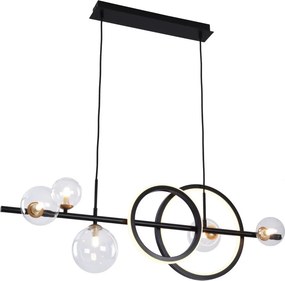 Lustra moderna suspendata LED CCT TAREMI