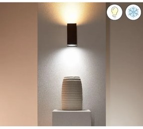 Aplică LED RGBW dimabilă UP&DOWN 2xGU10/4,7W/230V negru Wi-Fi