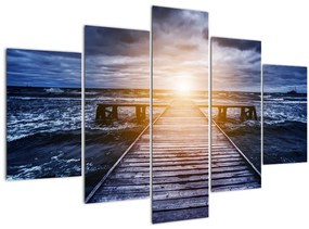 Tablou cu mol însorit (150x105 cm)