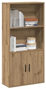 vidaXL Bibliotecă, stejar artizanal, 60x24x120 cm, lemn prelucrat