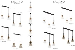 Jupiter 1540 - DM 1 DY - Lampa suspendata DOMINO E27/60W