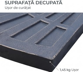 Outsunny Set 2 Greutăţi pentru Umbrelă de 28 kg cu Design în Evantai şi Mâner, 66x47x4.2 cm, Bronz | Aosom Romania