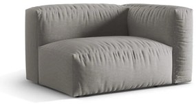 Modul pentru canapea modulară gri deschis (cu colț pe partea dreaptă) Martina – Micadoni Home