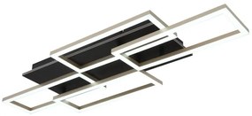 Plafoniera LED CCT cu telecomanda JEFFRY antracit 67359-40A GL