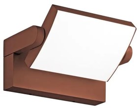 Aplică LED de exterior Ideal Lux SWIPE LED/21W/230V CRI 90 IP54 maro