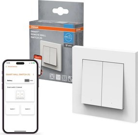 Osram - Întrerupător fără fir SMART+ cu 2 butoane 5V Wi-Fi