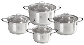 Set oale inox cu capace, 8 piese Silver Jewellery Berlinger Haus BH 6663