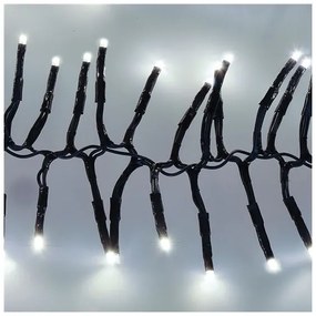 Instalație LED de Crăciun 576xLED/8 funcții 8m IP44 alb rece + telecomandă Solight 1V11-W
