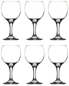 Set 6 Pahare de Vin Bistro 290 ml  Eleganta Simpla pentru Servirea Vinului