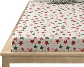 Cearsaf din microfibra COLORFUL STARS colorat 180x200 cm