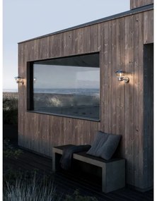 Nordlux - Aplică de exterior VEJERS 1xE27/60W/230V IP54 argintie