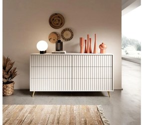 Dulap Biel B5  (alb + auriu). 1099296